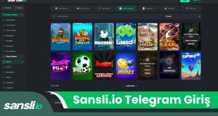 Sansli.io Telegram Giriş